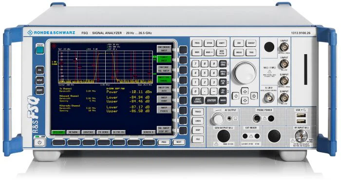 FSQ8 Rohde & Schwarz Signal Analyzer, 20 Hz - 8 GHz